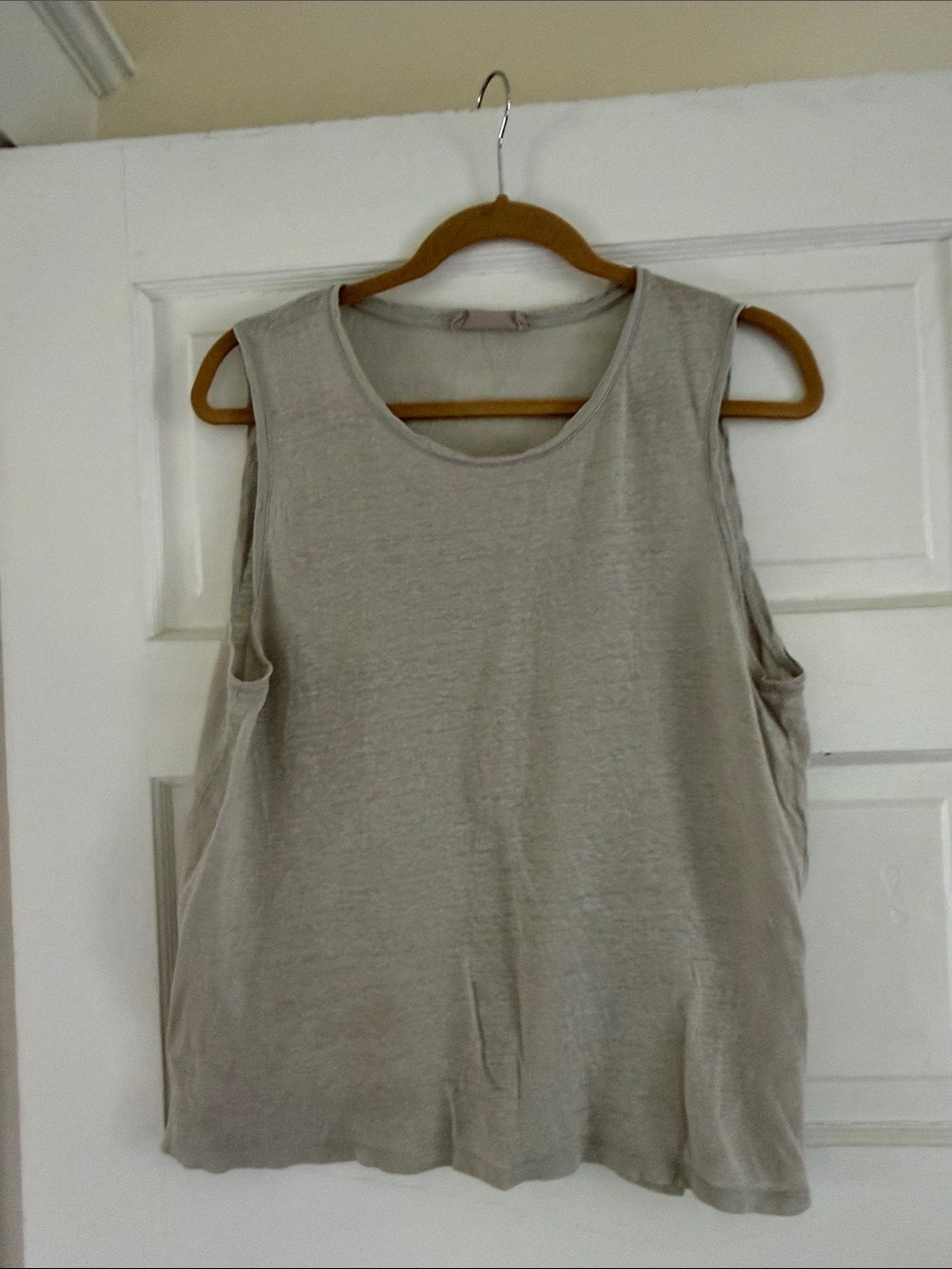 Everlane linen tank top